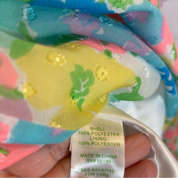 Lilly Pulitzer Posey lightweight Spring Dress Size 2 - Picture 6 of 6